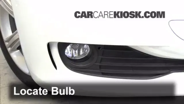 2014 BMW 320i 2.0L 4 Cyl. Turbo Lights Fog Light (replace bulb)